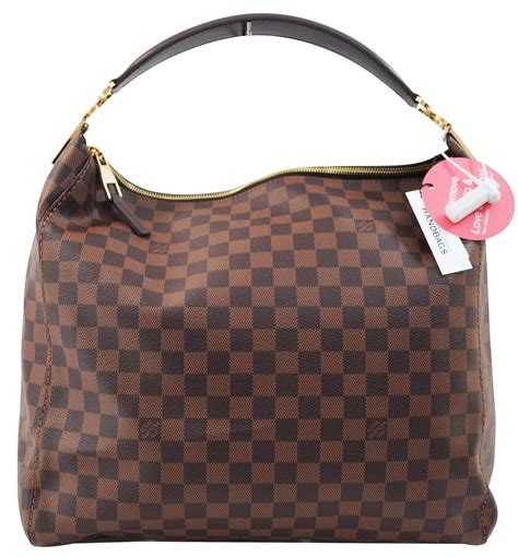 louis vuitton portobello gm damier prijs|LOUIS VUITTON Damier Ebene Portobello GM .